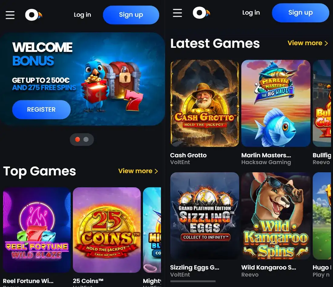 Monacojack casino mobile version